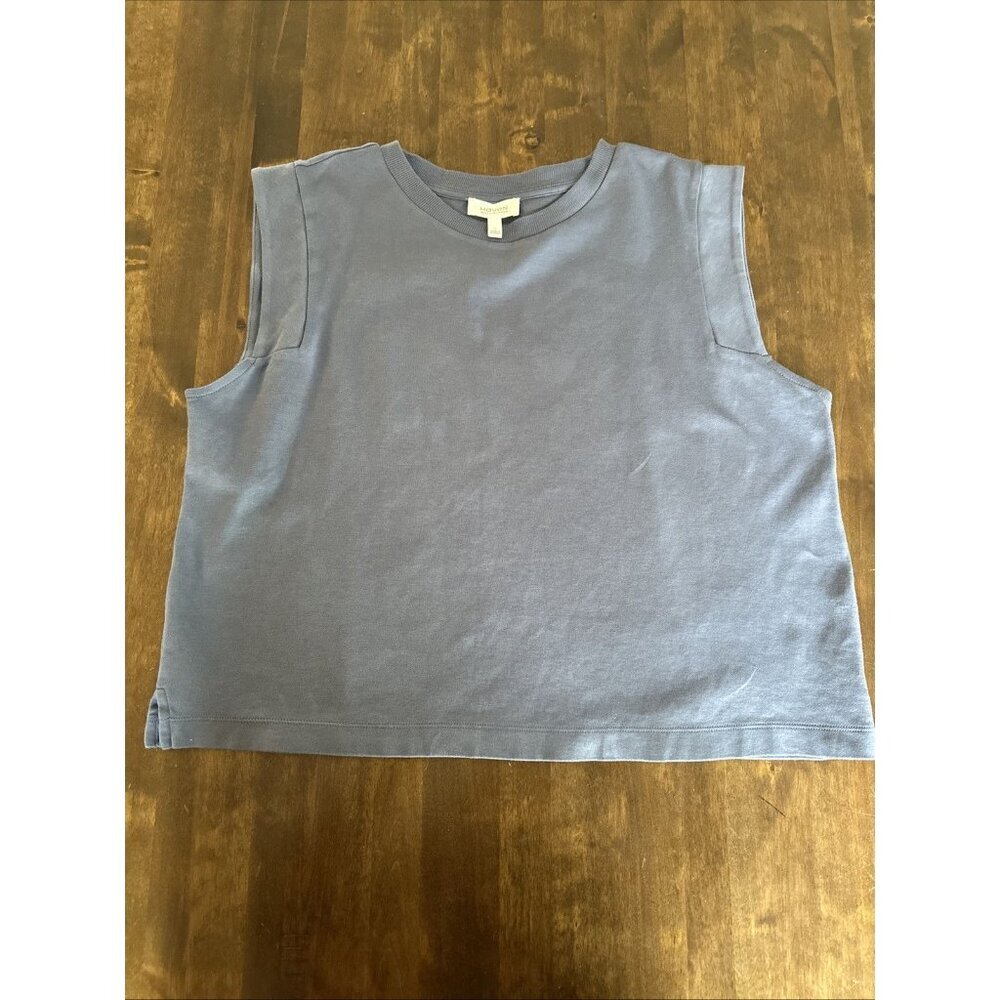 Haven Well Within Top‎ Womens Tank Blue Minamalist Boho Lagenlook Sustainable